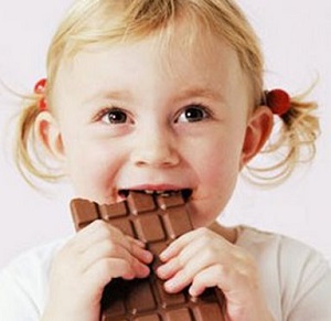 你的孩子还在吃巧克力吗？
